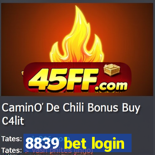 8839 bet login